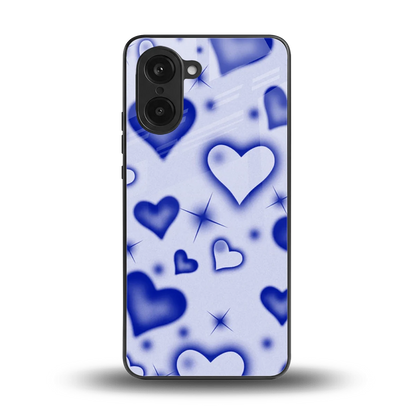 Celestial Hearts back phone cover | glass case for oneplus nord ce5 5g