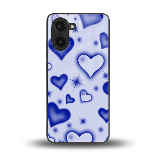 Celestial Hearts back phone cover | glass case for oneplus nord ce5 5g