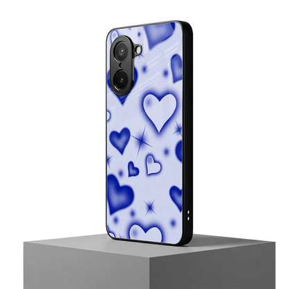 Celestial Hearts oneplus nord ce5 5g mobile cover | shockproof glass phone case