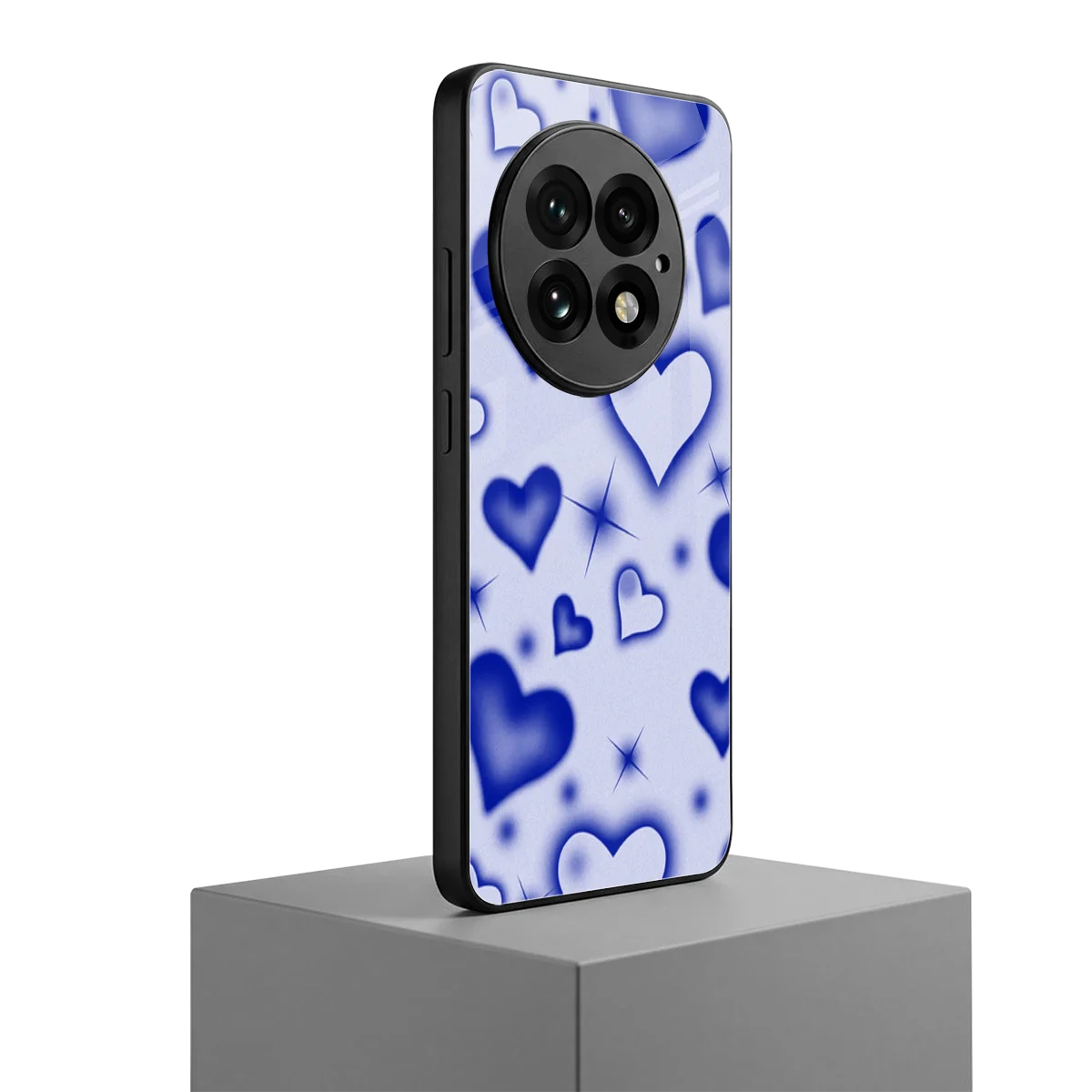 Celestial Hearts oneplus 13 mobile cover | shockproof glass phone case