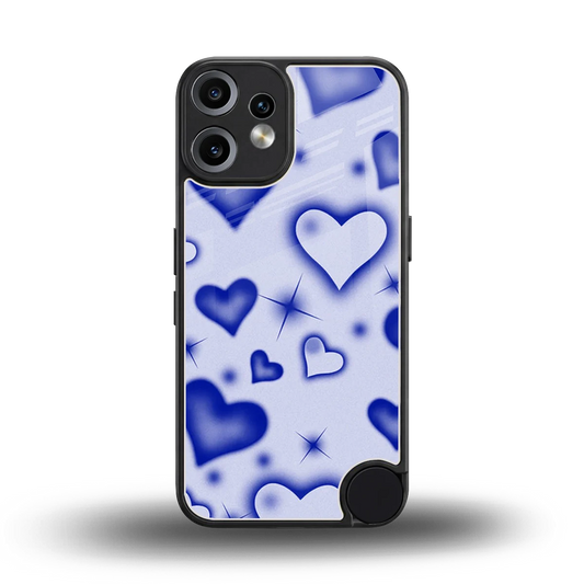 Celestial Hearts back phone cover | glass case for cmf nothing phone 2 pro