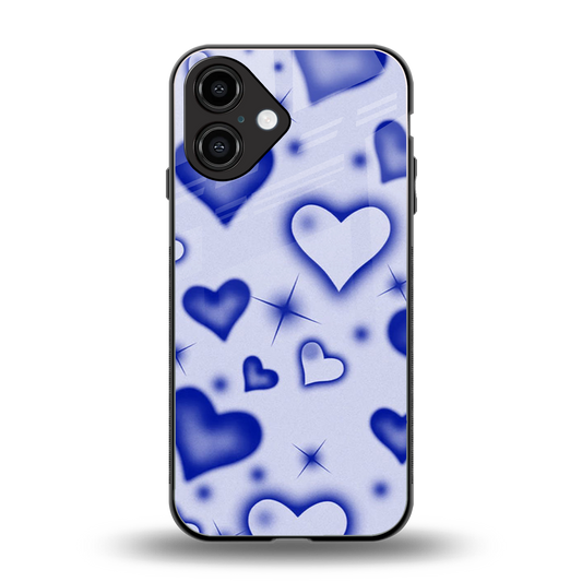 Celestial Hearts Phone Case for Iphone 16 | Glass Case
