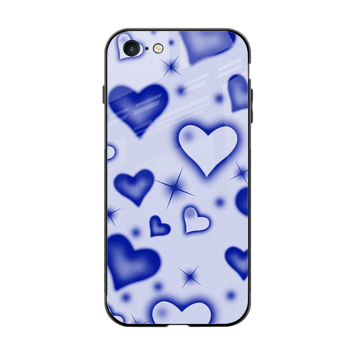Celestial Hearts back phone cover | glass case for iphone 6