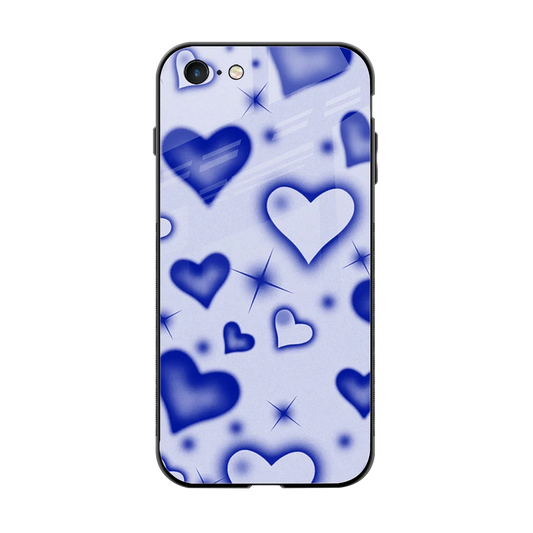 Celestial Hearts back phone cover | glass case for iphone 6