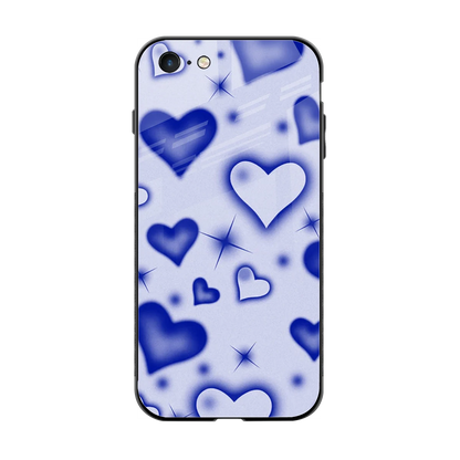 Celestial Hearts back phone cover | glass case for iphone 6s plus