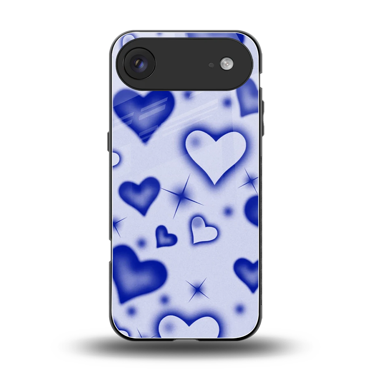 Celestial Hearts back phone cover | glass case for iphone air