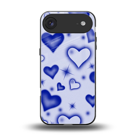 Celestial Hearts back phone cover | glass case for iphone air