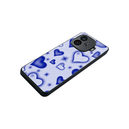 Celestial Hearts stylish phone case for iqoo neo 10r 5g | glossy glass and slim fit
