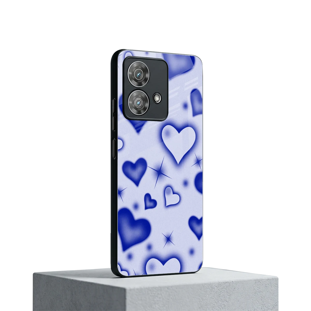 Celestial Hearts motorola edge 40 neo 5g mobile cover | shockproof glass phone case