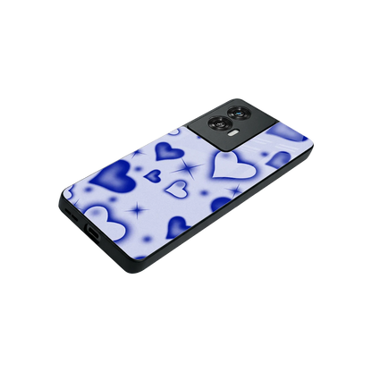 Celestial Hearts stylish phone case for motorola edge 50 fusion | glossy glass and slim fit