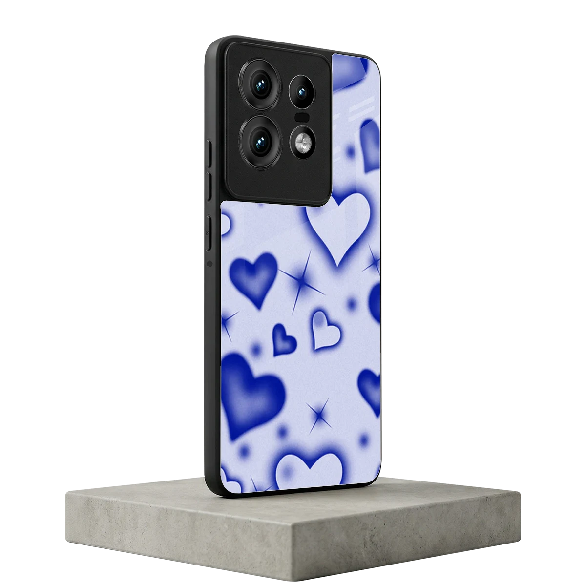 Celestial Hearts motorola edge 50 pro mobile cover | shockproof glass phone case