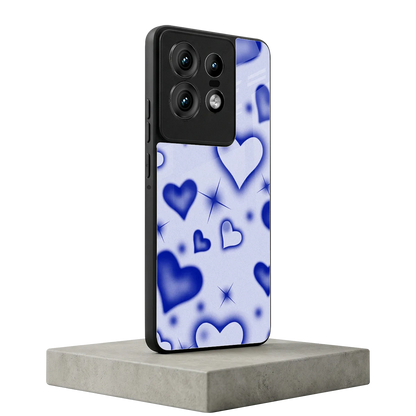 Celestial Hearts motorola edge 50 pro mobile cover | shockproof glass phone case