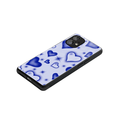 Celestial Hearts stylish phone case for nothing phone 1 | glossy glass and slim fit