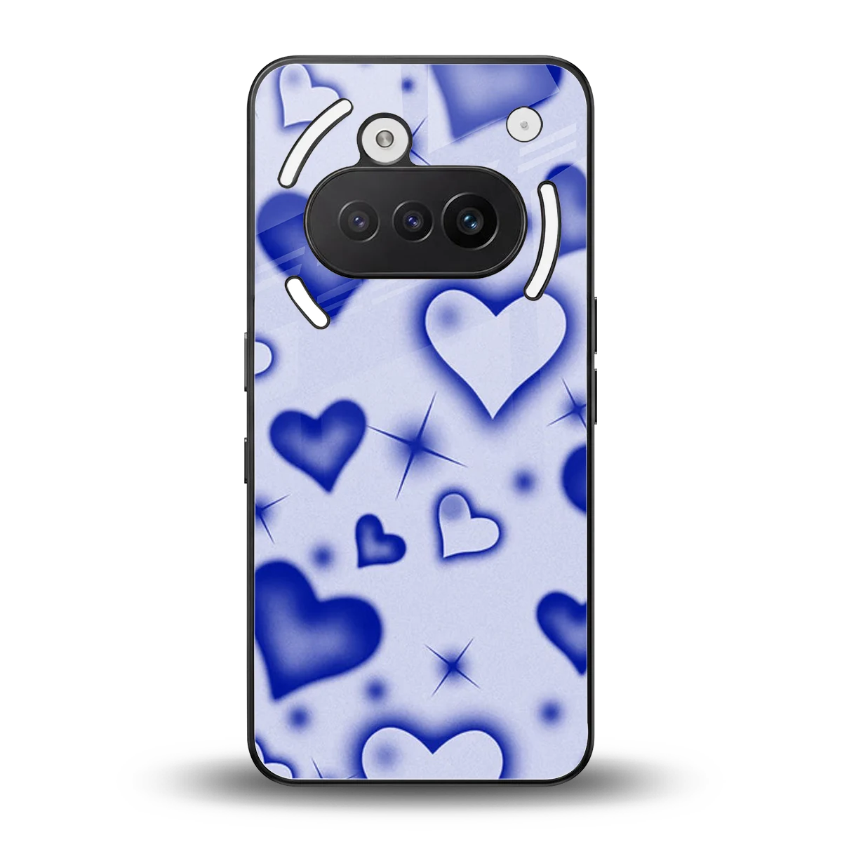 Celestial Hearts back phone cover | glass case for nothing phone 3a