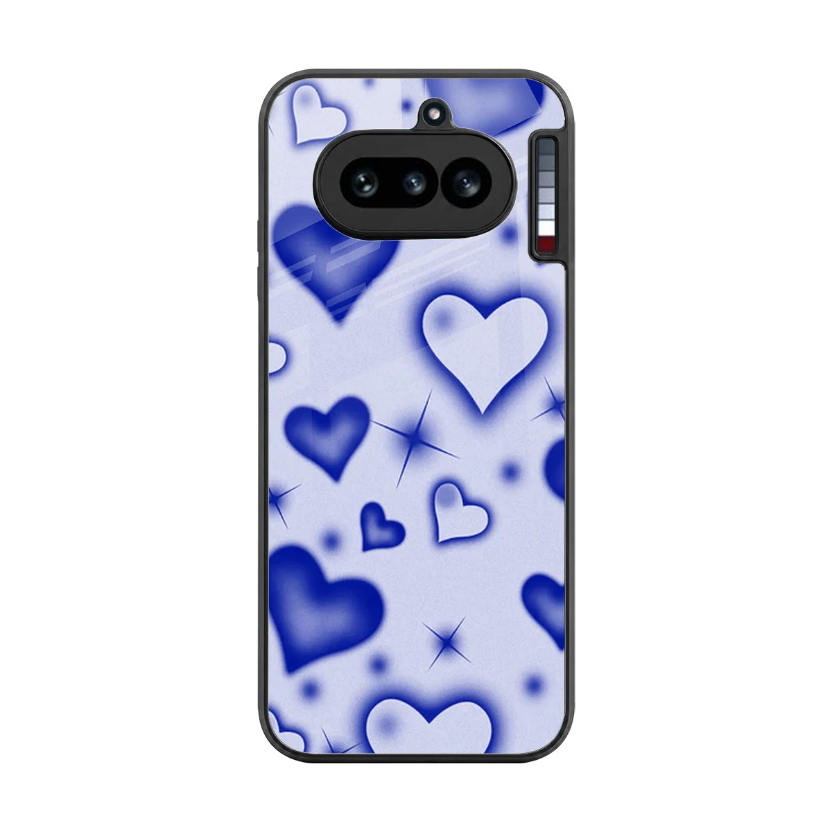 Celestial Hearts back phone cover | glass case for nothing phone 4a