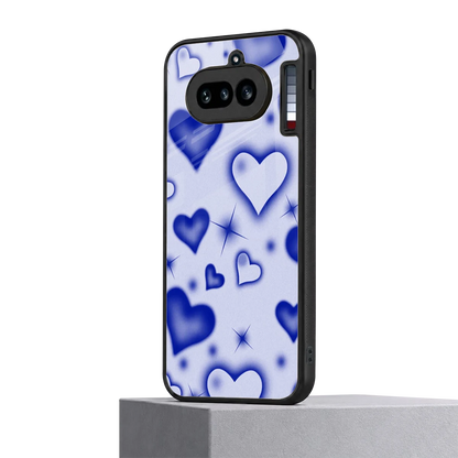 Celestial Hearts nothing phone 4a mobile cover | shockproof glass phone case