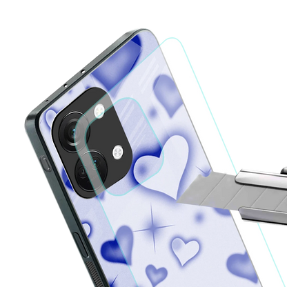 Celestial Hearts stylish phone case for oneplus nord 3 | glossy glass and slim fit