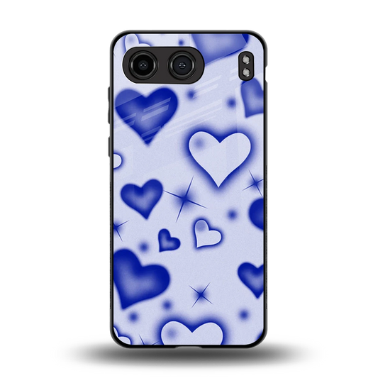 Celestial Hearts back phone cover | glass case for oneplus nord 4