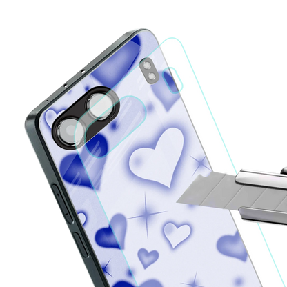 Celestial Hearts stylish phone case for oneplus nord 4 | glossy glass and slim fit
