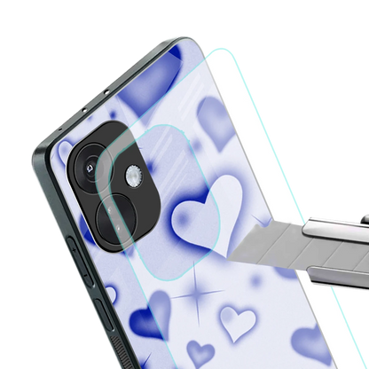 Celestial Hearts stylish phone case for oneplus nord ce 3 | glossy glass and slim fit