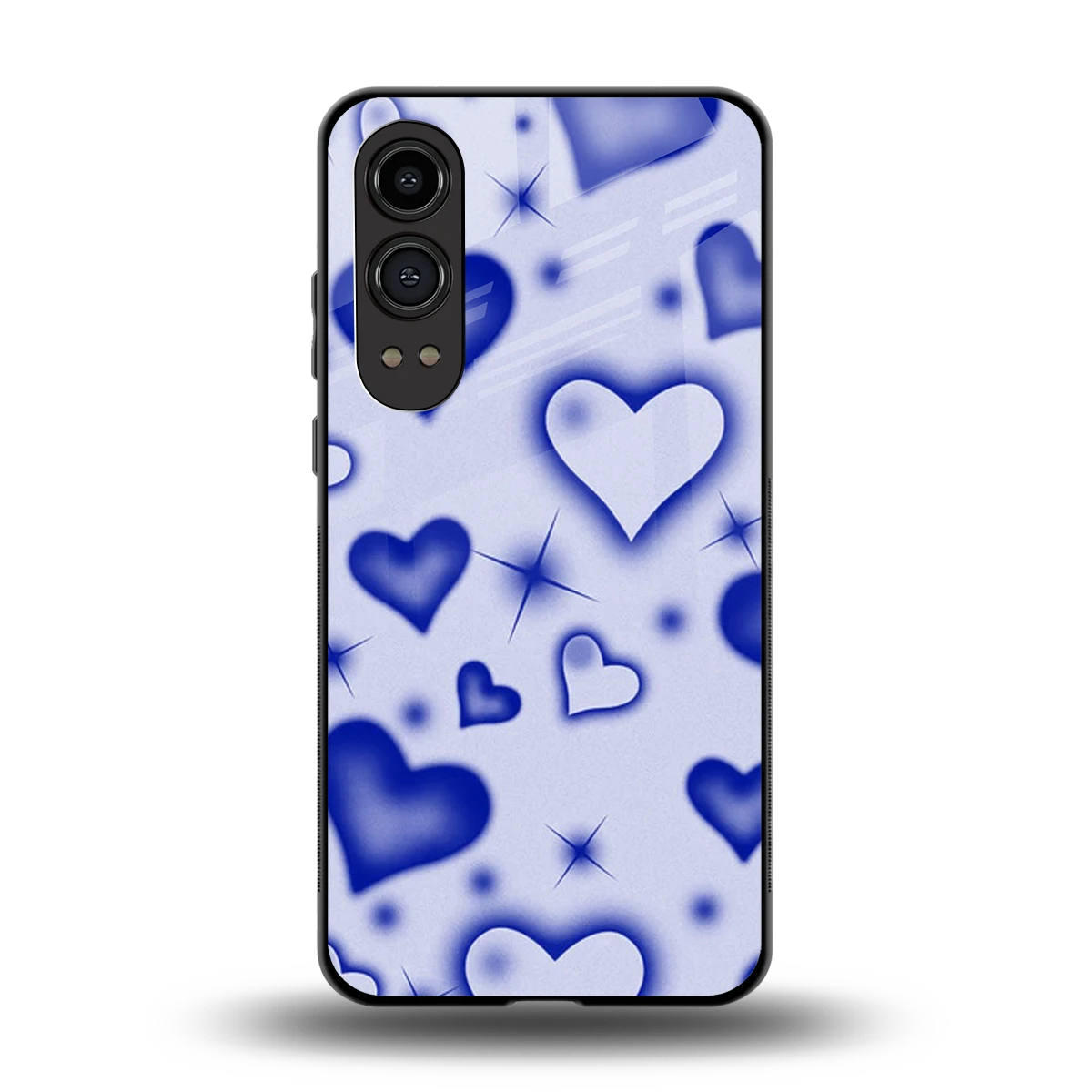 Celestial Hearts back phone cover | glass case for oneplus nord ce 4 lite
