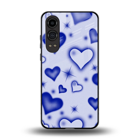 Celestial Hearts back phone cover | glass case for oneplus nord ce 4 lite