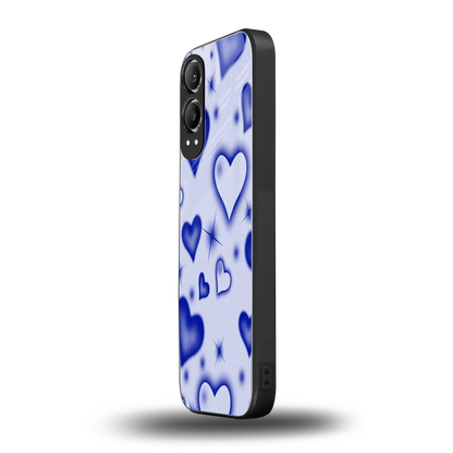 Celestial Hearts oneplus nord ce 4 lite mobile cover | shockproof glass phone case