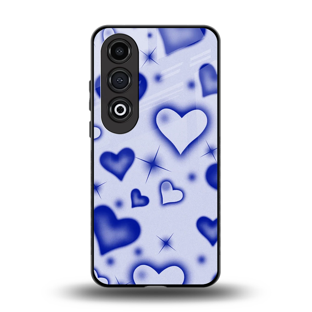 Celestial Hearts back phone cover | glass case for oneplus nord ce 4