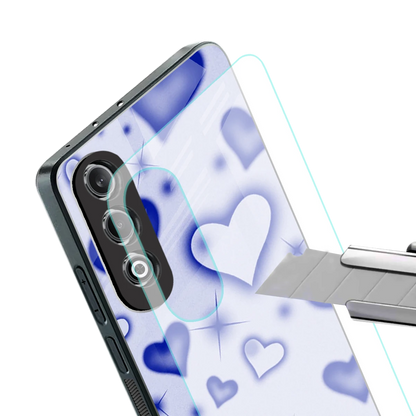 Celestial Hearts stylish phone case for oneplus nord ce 4 | glossy glass and slim fit