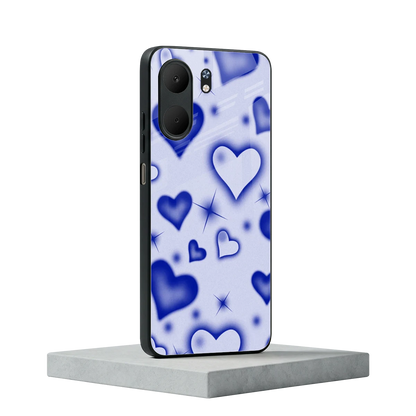 Celestial Hearts oppo a5x 5g mobile cover | shockproof glass phone case