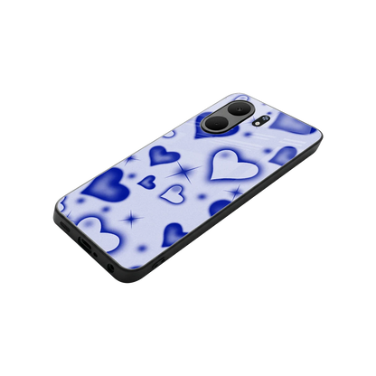 Celestial Hearts stylish phone case for oppo a5x 5g | glossy glass and slim fit