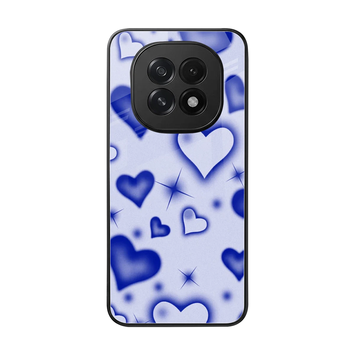 Celestial Hearts back phone cover | glass case for oppo f29 5g