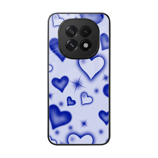 Celestial Hearts back phone cover | glass case for oppo f29 5g