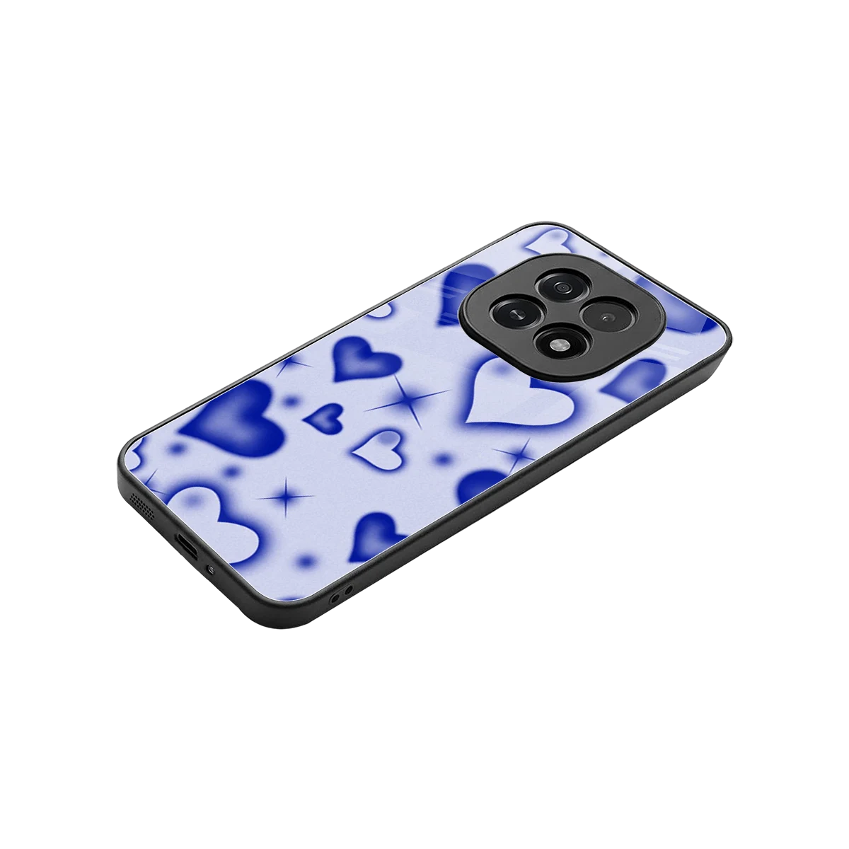 Celestial Hearts stylish phone case for oppo f29 5g | glossy glass and slim fit