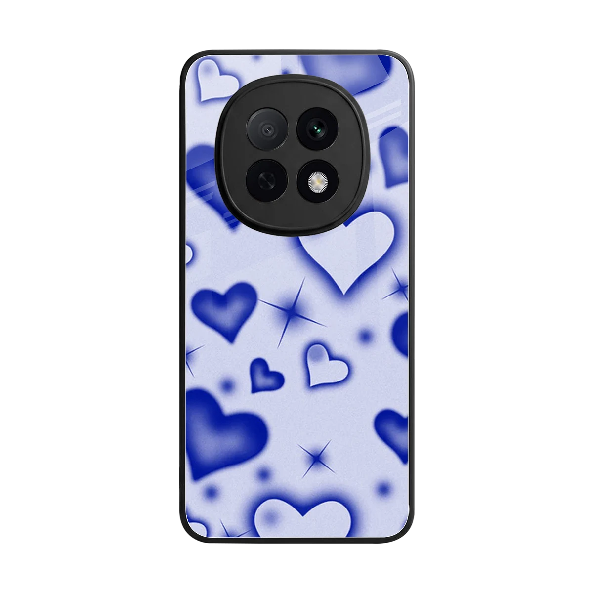 Celestial Hearts back phone cover | glass case for oppo f29 pro 5g