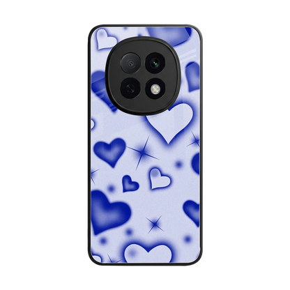 Celestial Hearts back phone cover | glass case for oppo f29 pro 5g
