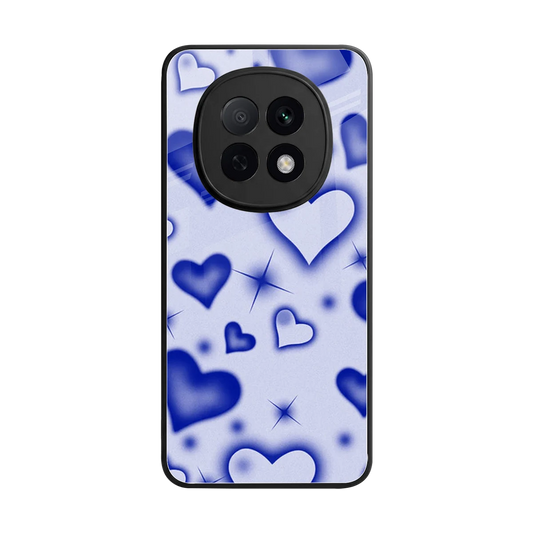 Celestial Hearts back phone cover | glass case for oppo f29 pro 5g