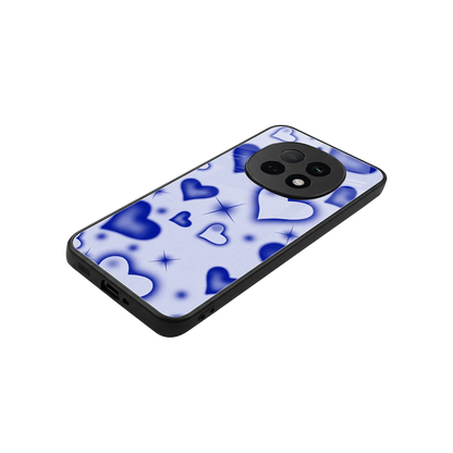 Celestial Hearts stylish phone case for oppo f29 pro 5g | glossy glass and slim fit
