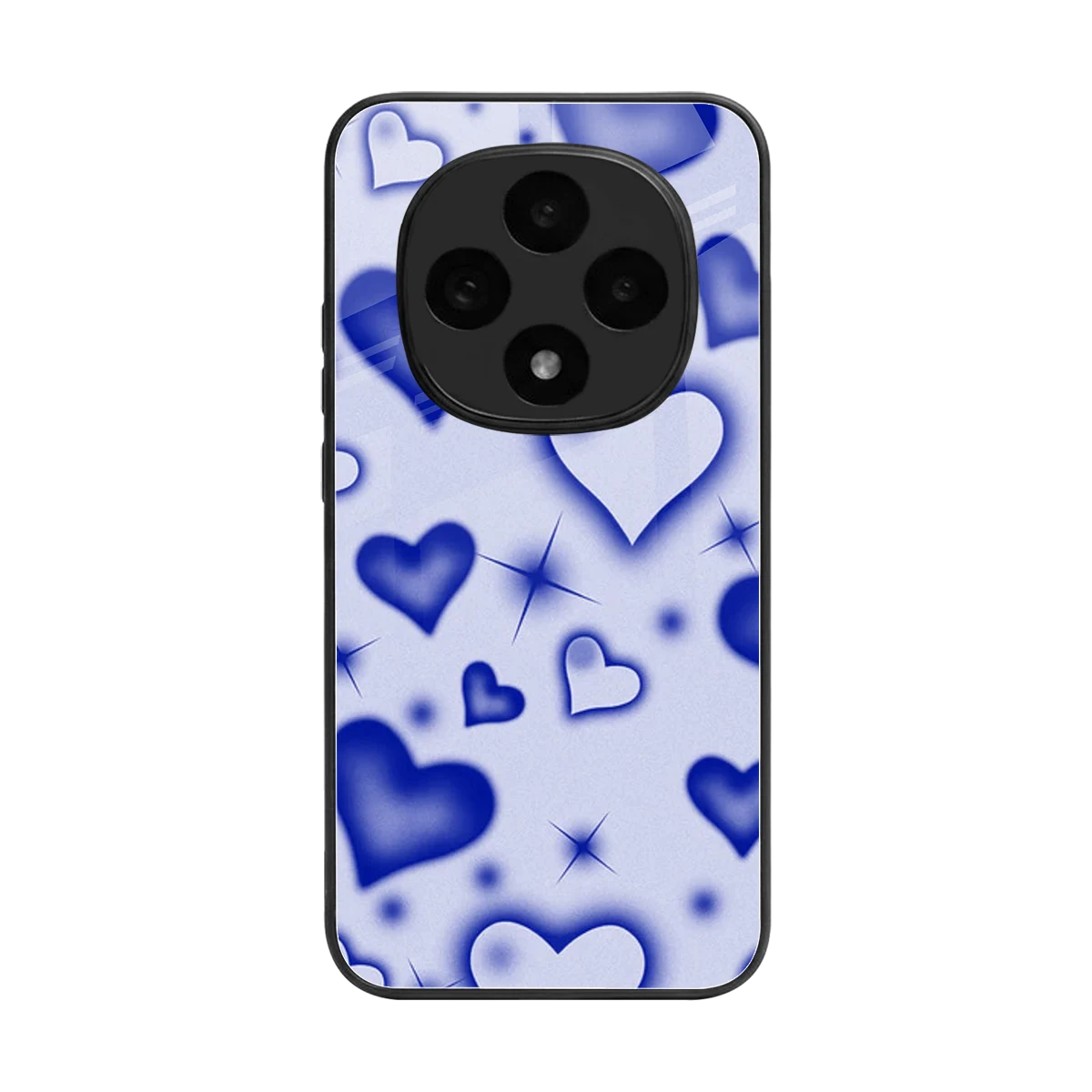 Celestial Hearts back phone cover | glass case for oppo f31 pro 5g