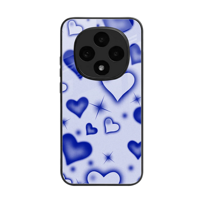 Celestial Hearts back phone cover | glass case for oppo f31 pro 5g