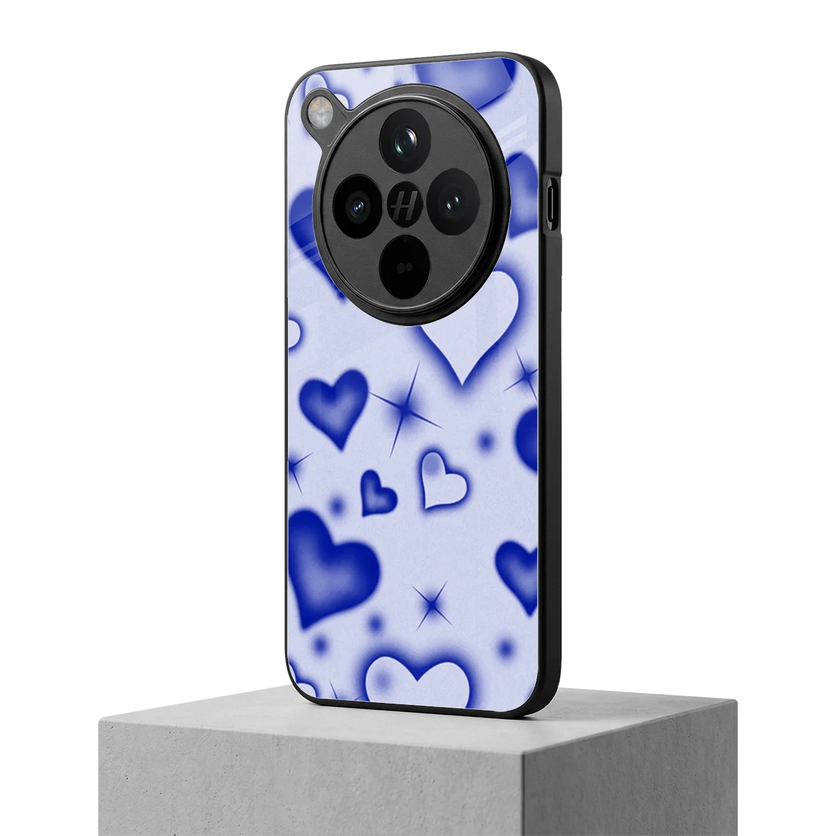 Celestial Hearts oppo find x8 mobile cover | shockproof glass phone case