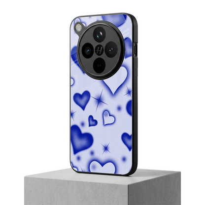 Celestial Hearts oppo find x8 mobile cover | shockproof glass phone case