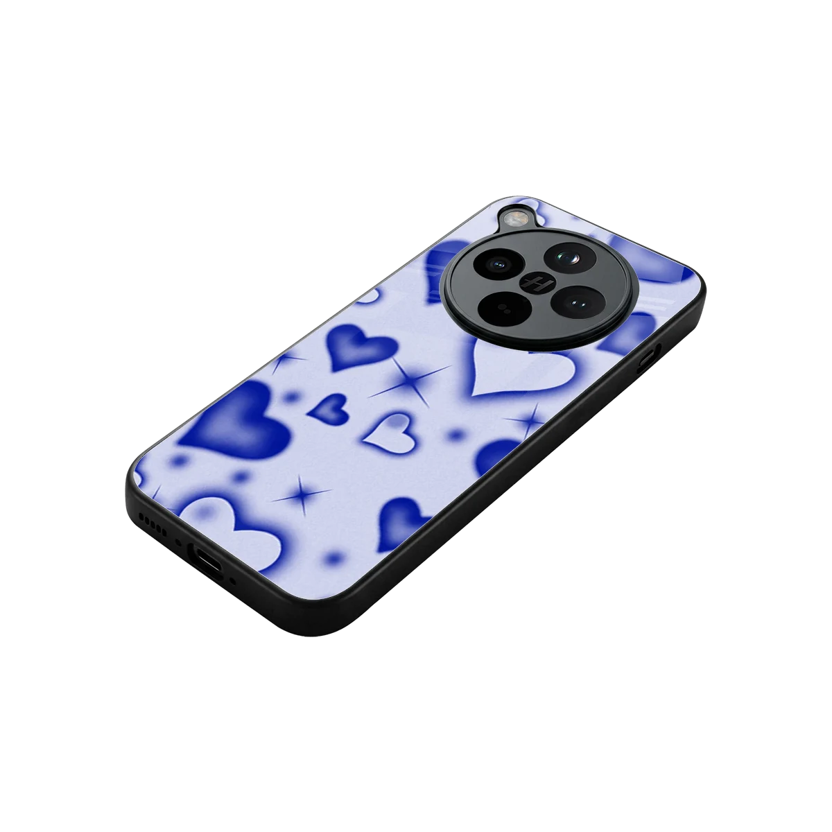 Celestial Hearts stylish phone case for oppo find x8 | glossy glass and slim fit
