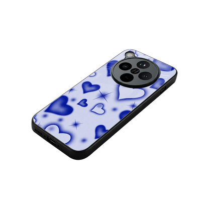 Celestial Hearts stylish phone case for oppo find x8 | glossy glass and slim fit