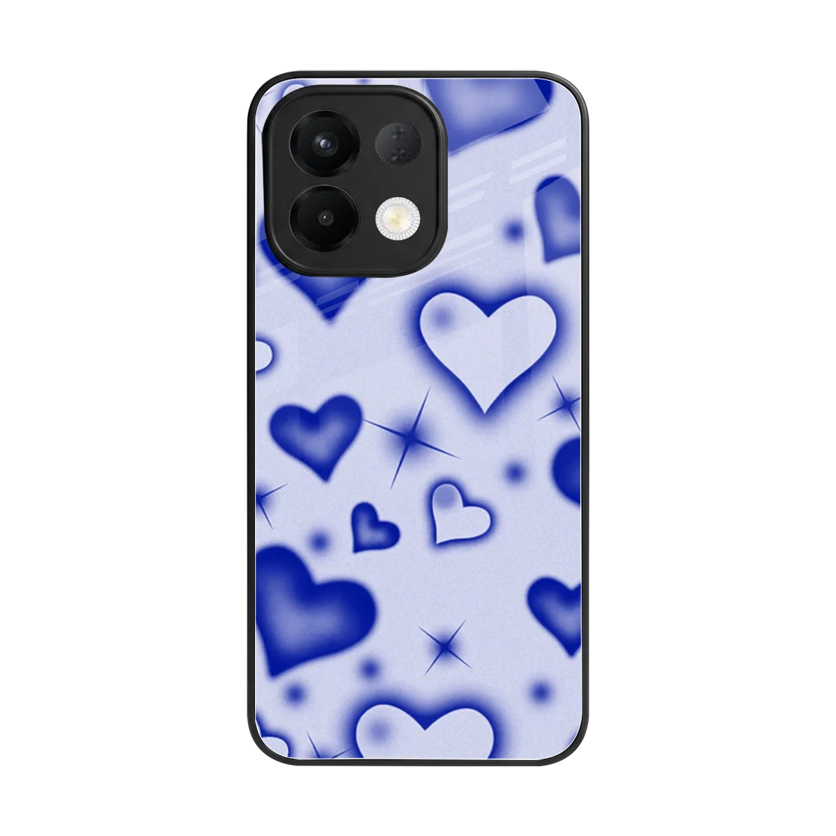 Celestial Hearts back phone cover | glass case for oppo k13 5g