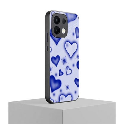 Celestial Hearts oppo k13 5g mobile cover | shockproof glass phone case