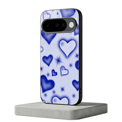 Celestial Hearts google pixel 10 mobile cover | shockproof glass phone case