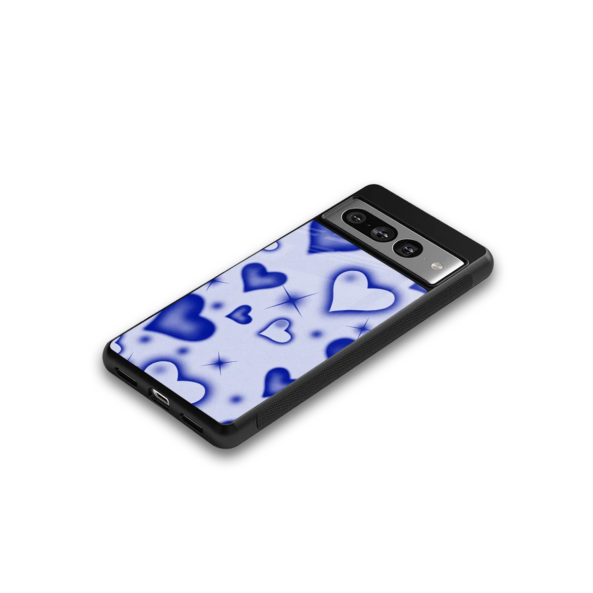 Celestial Hearts google pixel 7 pro mobile cover | shockproof glass phone case