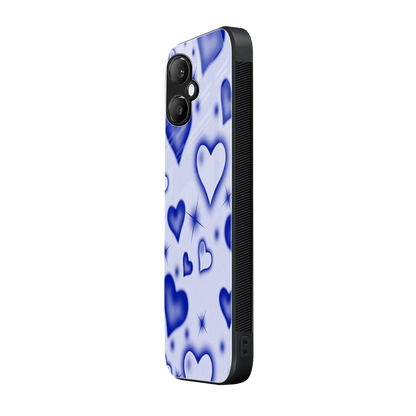 Celestial Hearts samsung galaxy a06 5g mobile cover | shockproof glass phone case
