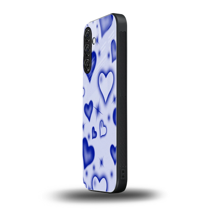 Celestial Hearts samsung galaxy a17 5g mobile cover | shockproof glass phone case